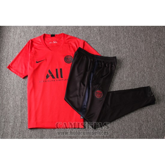 Chandal del Paris Saint-Germain Manga Corta 2019-2020 Rojo